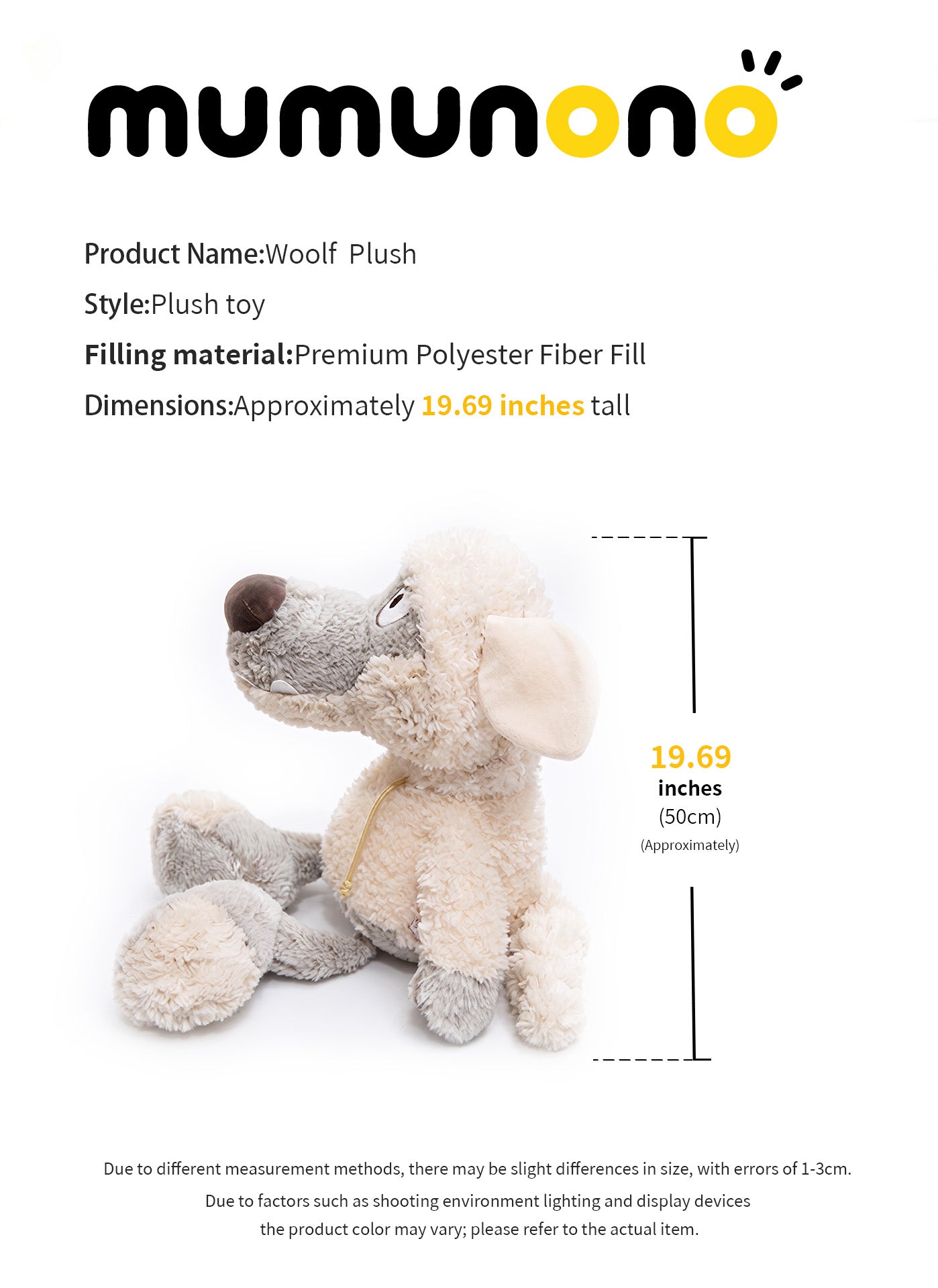 Woolf Plush (Large)